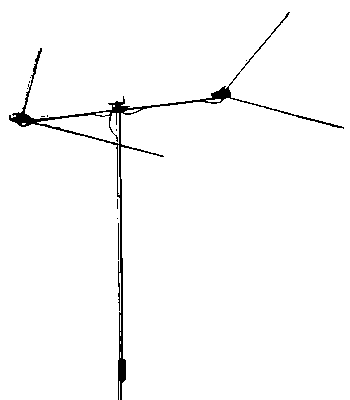 Приёмные телевизионные антенны. Индивидуальная 12-канальная антенна метрового диапазона типа ИТА-12 (однонаправленная).