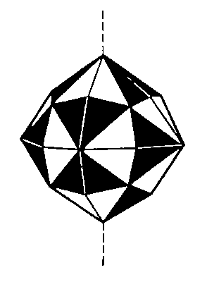 Рис. 10. Фигура, описываемая точечной группой антисимметрии.