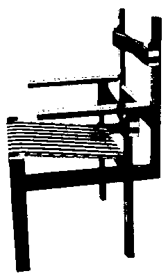 М. Брёйер. Кресло в стиле функционализма. Дерево. 1922.