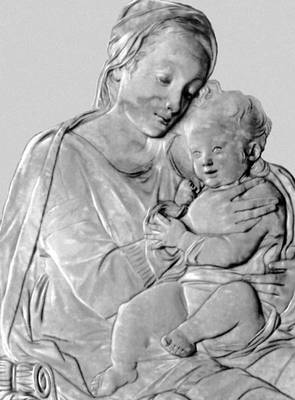 Дезидерио да Сеттиньяно. «Мадонна Панчатики». Рельеф. Мрамор. Около 1450—54. Национальный музей. Флоренция.