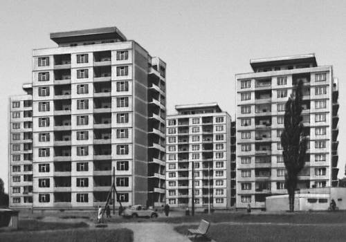 Новые жилые дома в районе Олива. 1960-е гг.