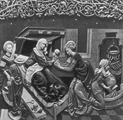 Вит Стош. Алтарь в костёле Девы Марии в Кракове (фрагмент). Дерево. 1477—89.
