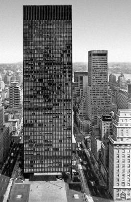 Сигрэм-билдинг в Нью-Йорке. 1958.
