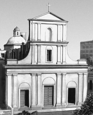 Кафедральный собор. 1540—87. Фасад — 17 в. Сан-Хуан.