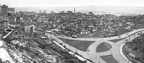 Анкара. Общий вид города.