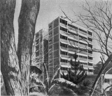 Г. Зайдлер и др. Жилой дом в Сиднее. Около 1965.