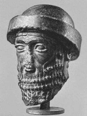 Портретная голова царя Хаммурапи (?). 18 в. до н. э. Лувр. Париж.
