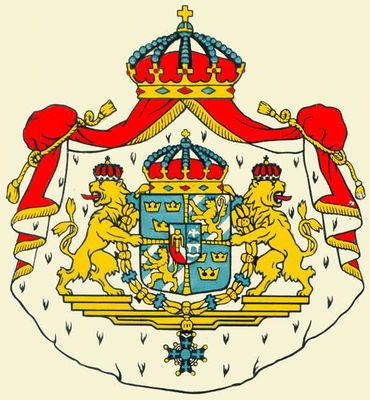 Государственный герб Швеции.