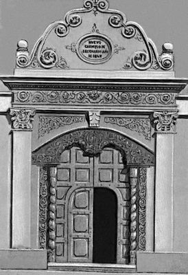 Портал жилого дома (ныне в монастыре Сан-Бернардо) в Сальте. 1762.