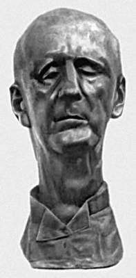 Федеративная Республика Германия. Х. Виммер. «В. Фуртвенглер». 1953. Музей современного искусства (Бенхаус). Любек. Бронза.