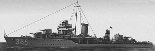 Корабли иностранных флотов периода 2-й мировой войны 1939—45. Эскадренный миноносец (США).