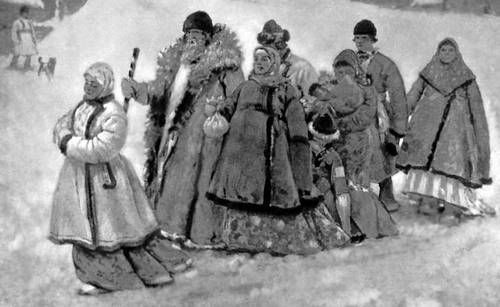 С. В. Иванов «Семья». 1907. Третьяковская галерея. Москва.
