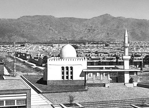 Исламабад. Застройка 1960-х гг.