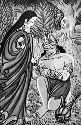 «Рамаяна» (Дели, 1964). Илл. К. М. Раджванши.