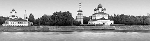 Углич. Вид на кремль со стороны Волги.