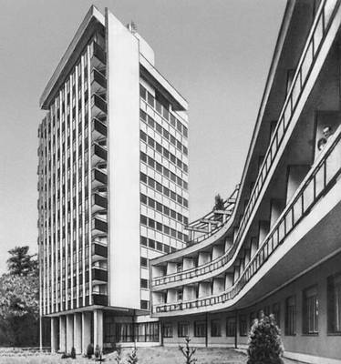 Гостиница в Дебрецене. 1960-е гг.