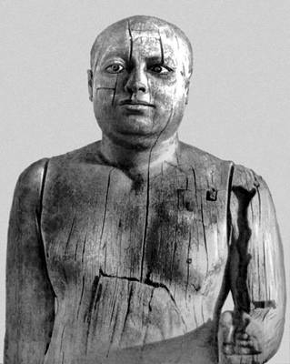Дерево. Статуя царевича Каапера. Сер. 3-го тыс. До н.э. Египетский музей. Каир.