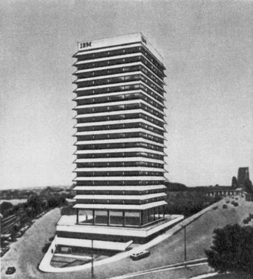 Стивенсон, Тернер. Центр «IBM» в Сиднее. Около 1964.