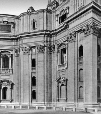 Апсиды собора св. Петра в Риме (1546—64).