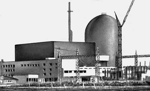 АЭС «Гундреминген» (Бавария).