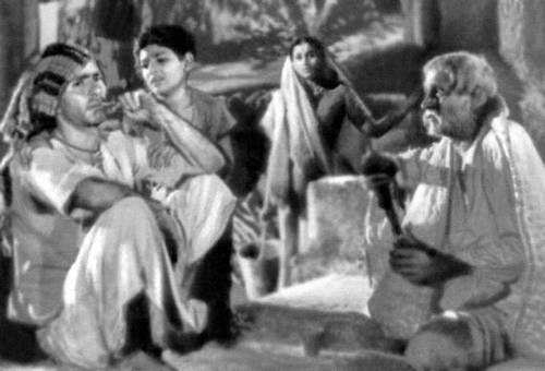 Кадр из фильма «Два бигха земли». Реж. Б. Рой. 1953.