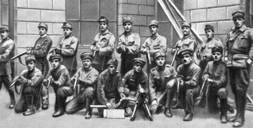 Подразделение венгерской Красной армии.