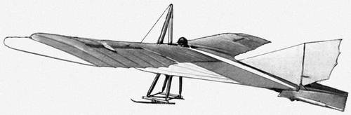Рис. 1. Планёр А-5 конструкции К. К. Арцеулова. 1923.