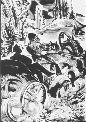 Л. М. Леонов. «Барсуки». Илл. А. И. Кравченко (гравюра на дереве, 1932).