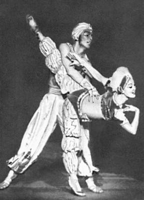 Япония. Сцена из балета «Шехеразада» Н. А. Римского-Корсакова. Японская балетная ассоциация. 1974.