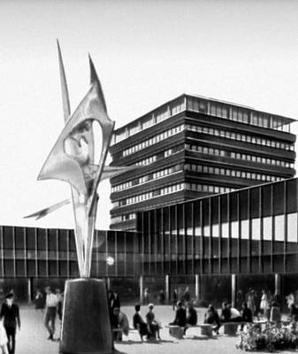 Осло. Новый университетский комплекс в районе Блиннерн. 1960-е гг. Архитекторы Ф. Риннан и др.