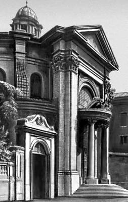 Италия. Л. Бернини. Церковь Сант-Андреа аль Квиринале в Риме. 1653—58.