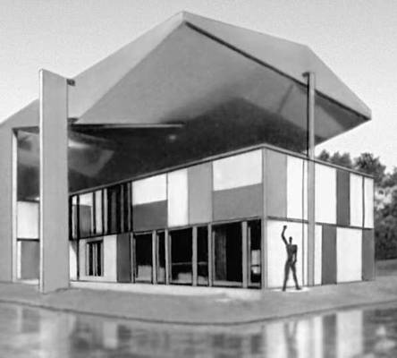 Швейцария. Ле Корбюзье. «Дом человека». Центр Ле Корбюзье в Цюрихе. 1967.