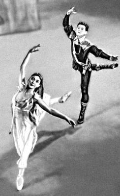 Сцена из балета «Ундина» X. Хенце. Балетм. Ф. Аштон. Лондон. 1958.