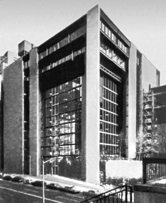 К. Рош, Дж. Динкелу и др. Здание Фонда Форда в Нью-Йорке. 1967.