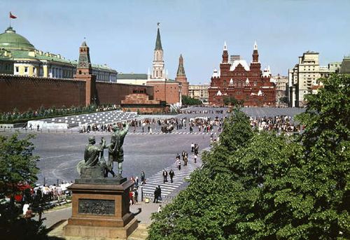 Москва. Вид на Красную площадь.