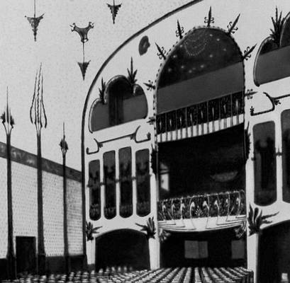 А. Энделль. «Пёстрый театр» в Берлине. 1901.