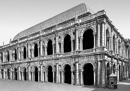 Палладио. Базилика в Виченце. С 1549 (перестроена из Палаццо делла Раджоне).
