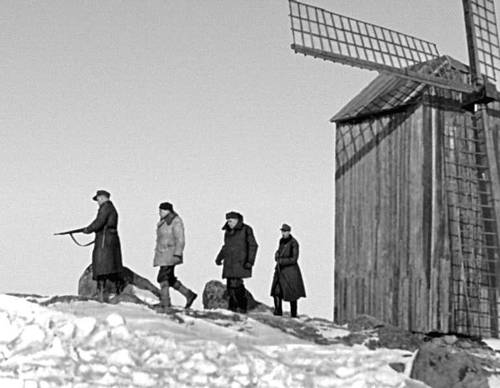 Кадр из фильма «Ледоход». Реж. К. К. Кийск. 1962.