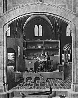 Антонелло да Мессина. «Св. Иероним». Ок. 1455—60. Национальная галерея. Лондон.