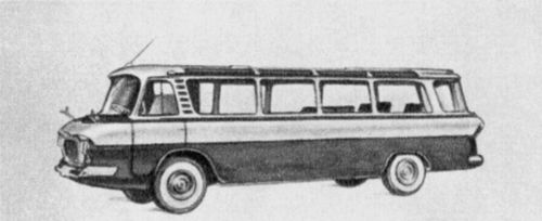 Туристский и экскурсионный автобус ЗИЛ-118 «Юность».