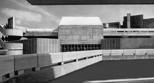Лондон. Центр искусств. 1967. Архитектор Х. Беннет и др.