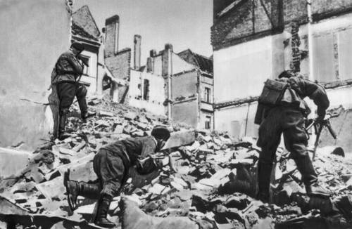 Бои в Берлине. Апрель 1945.