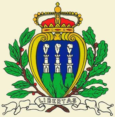 Государственный герб Сан-Марино.