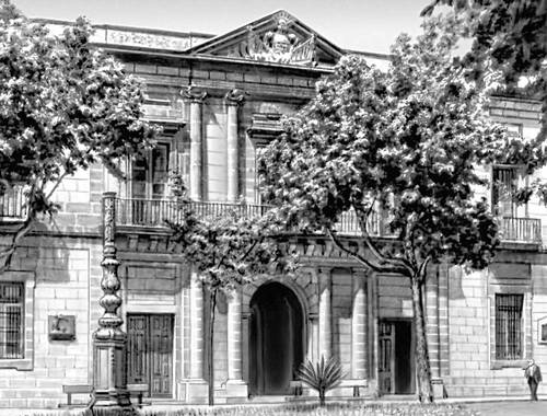 Уругвай. Т. Торибьо. Муниципальный музей (б. ратуша) в Монтевидео. 1804—08.