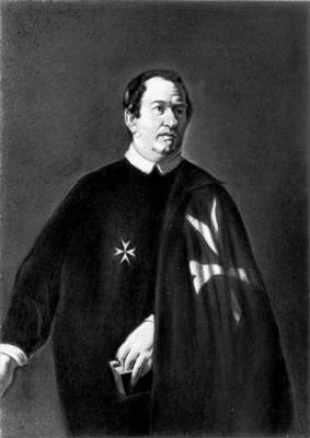 К. Шкрета. «Приор Мальтийского ордена Б. де Витте». 1651. Дрезденская картинная галерея.