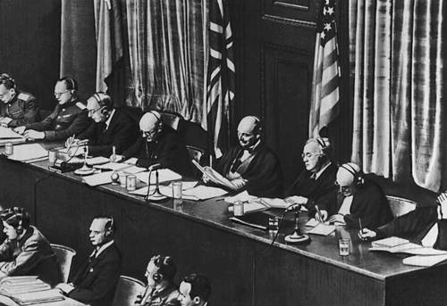 Нюрнбергский процесс 1946. Международный военный трибунал.
