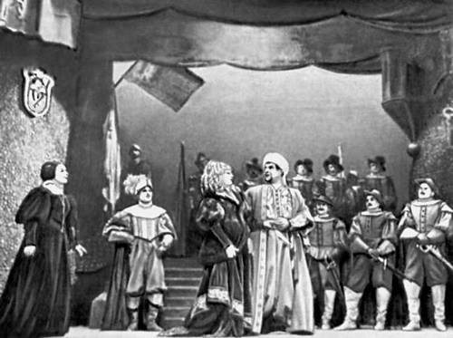 «Отелло» У. Шекспира. 1941. Сцена из спектакля Драматического театра им. Хамзы.