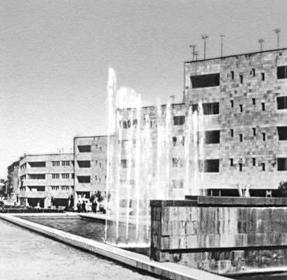 Г. Н. Мушегян. Жилые дома на улице Арагаци в Ленинакане. 1960-е гг.