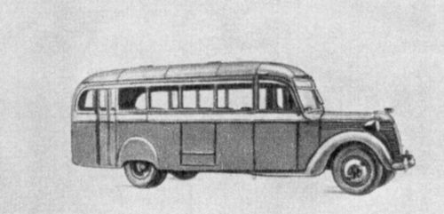 Автобус ЗИС-16. 1935 — 41.