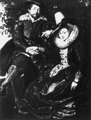 Рубенс. «Автопортрет с Изабеллой Брант». 1609. Старая пинакотека. Мюнхен.
